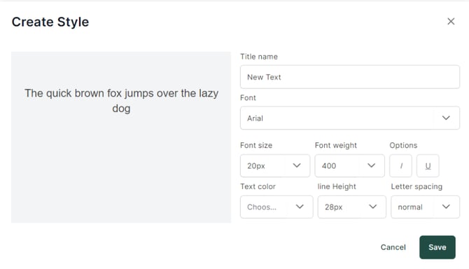 Screenshot der Textanpassung in HubSpot