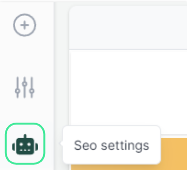 Screenshot der Eingabe von Seitentitel und Beschreibung