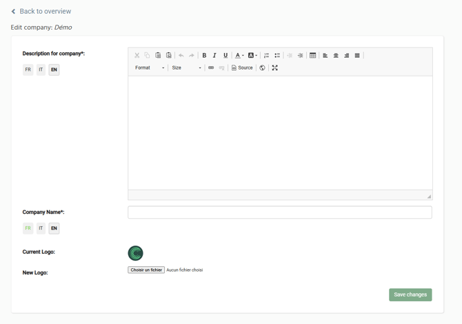 compagnies description
